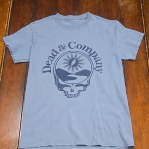 Dead & Co Blue Short Sleeve Tee from Hershey 8/28/21